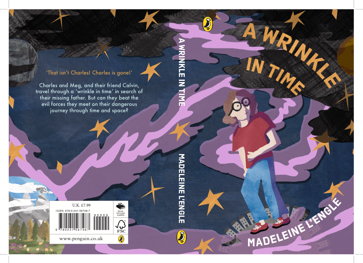 A Wrinkle in Time cover artwork.