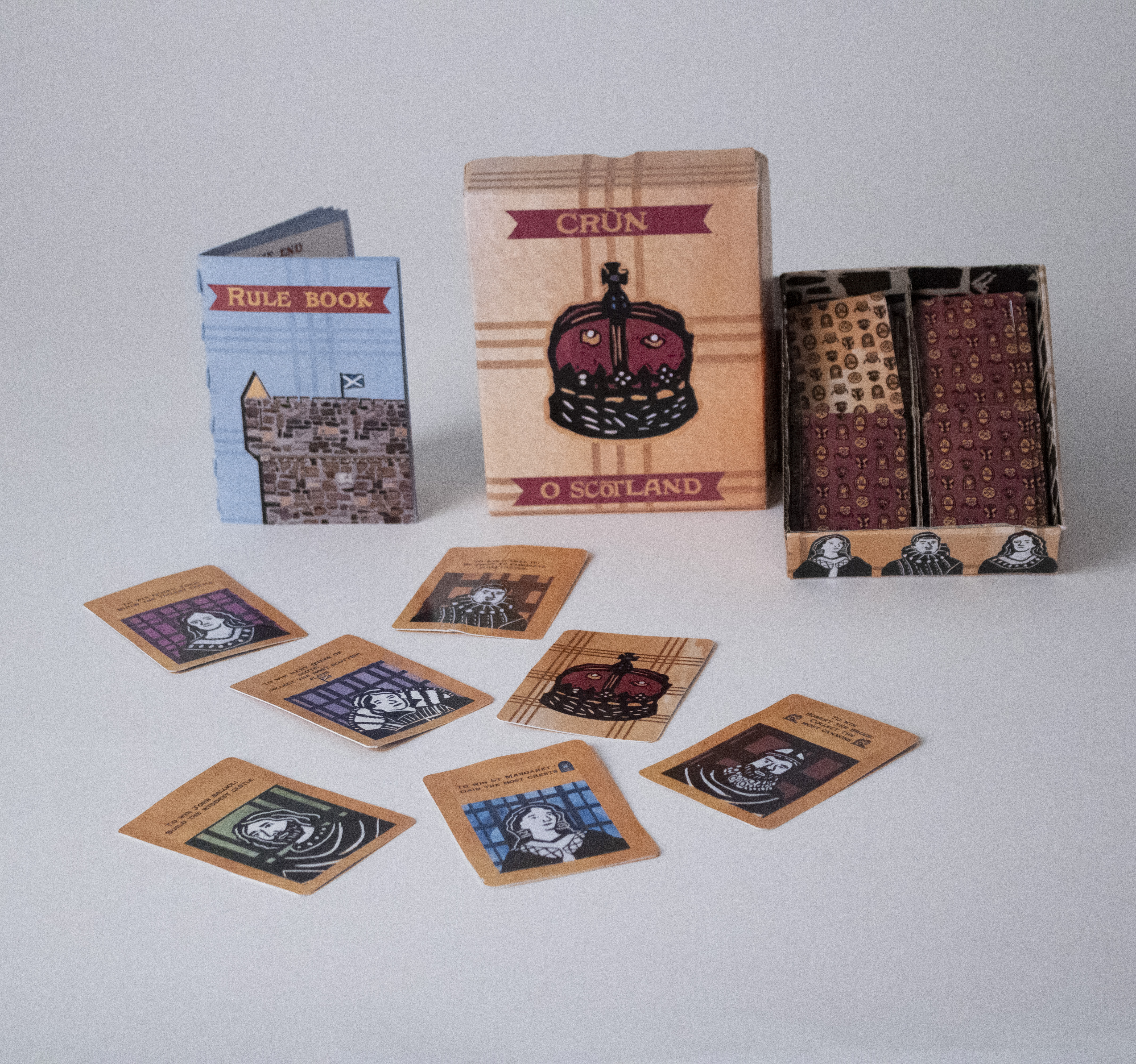 Crùn of Scotland board game.